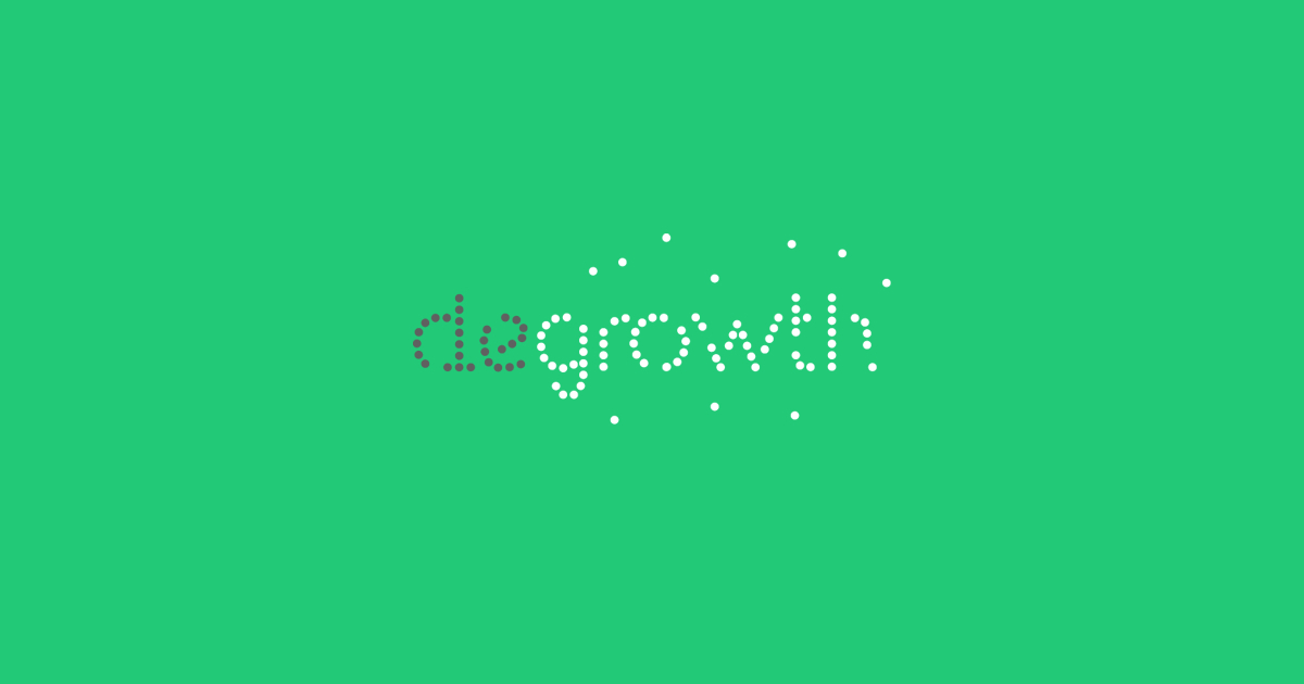 Image from Degrowth.info website