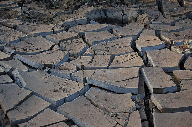 Dry riverbed